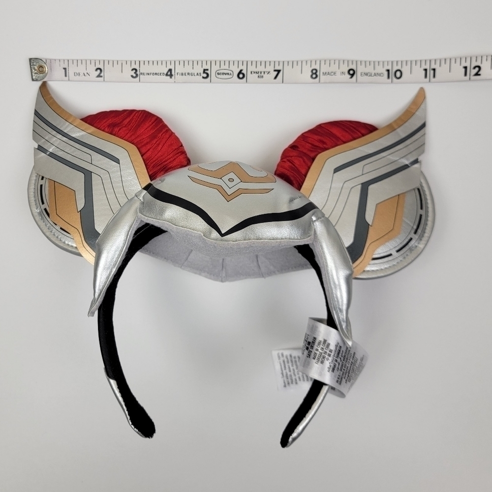 Disney Marvel Mickey Mighty Thor Ear Headband Love and Thunder - Picture 11 of 12
